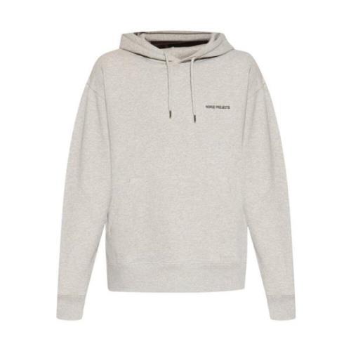 Norse Projects ‘Arne’ hoodie Gray, Herr