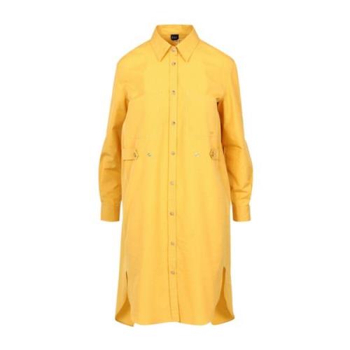 Fay Shirt Dresses Yellow, Dam