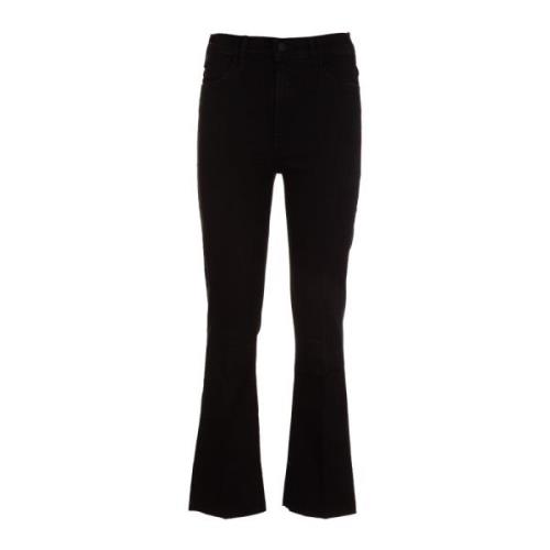 Mother Flared Jeans Black, Dam