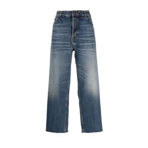 Haikure Blå Wide Jeans Uppgradera Stilfull Ss23 Blue, Dam