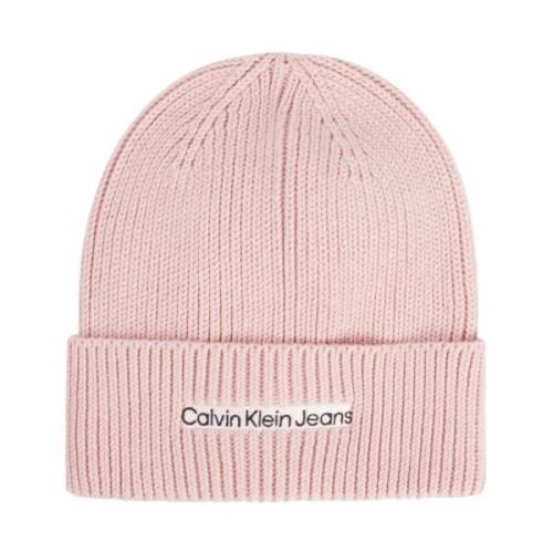 Calvin Klein Jeans Rosa Dam Beanie Pink, Dam