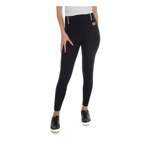 Emporio Armani EA7 Leggins Black, Dam