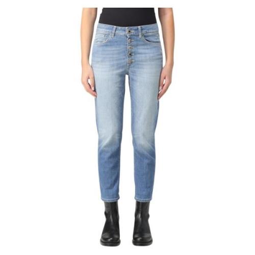 Dondup Koons Jeans - Stiliga och Trendiga Blue, Dam