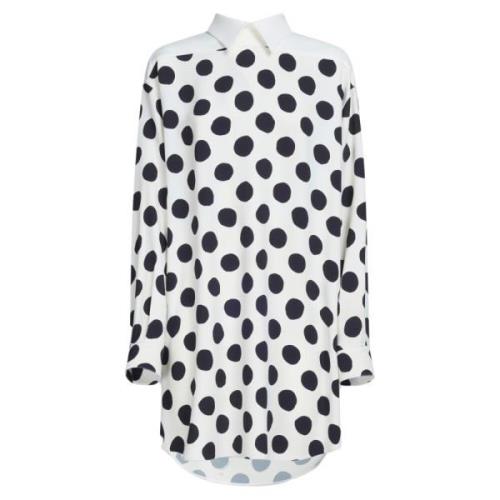 Marni Polka Dot skjortklänning Multicolor, Dam