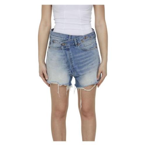 R13 Shorts Blue, Dam