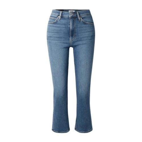 Re/Done Cropped Jeans Blue, Dam