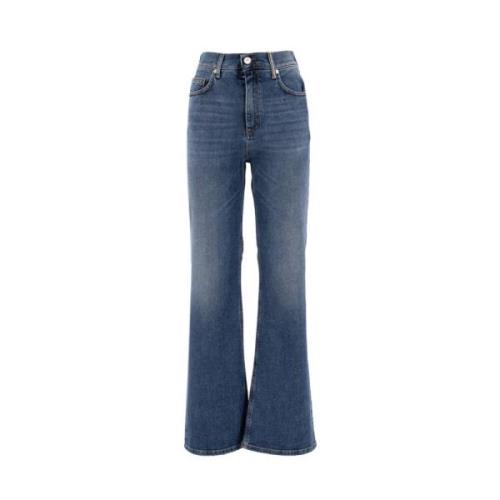 Panicale Flared Jeans Blue, Dam