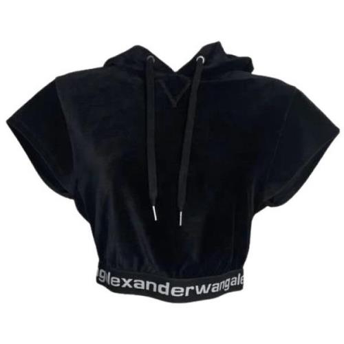 Alexander Wang Pre-owned Pre-ownedTygTopppar Black, Dam