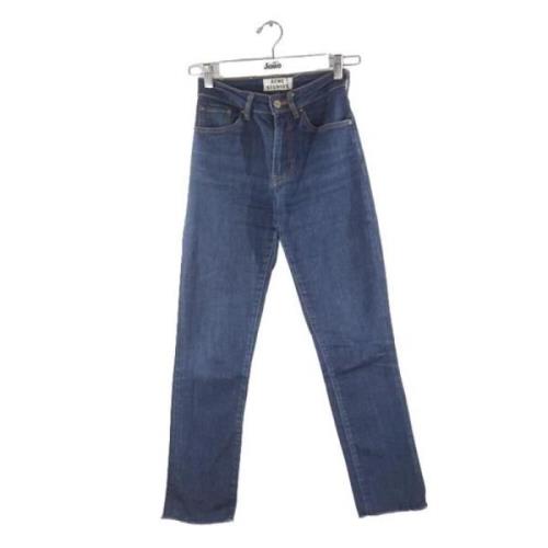 Acne Studios Pre-owned Pre-owned Bomull jeans Blue, Dam