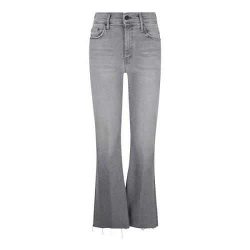 Mother Grå Jeans med 92% Bomull Gray, Dam