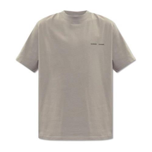 Samsøe Samsøe ‘Norsbro’ T-shirt Gray, Herr