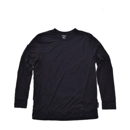 Calvin Klein Modal Långärmad T-shirt - Svart Black, Herr