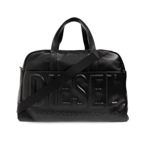 Diesel ‘Dsl 3D Duffle’ resväska Black, Unisex