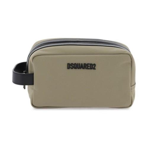 Dsquared2 Urban Vanity Case med Gummi Logo Beige, Herr