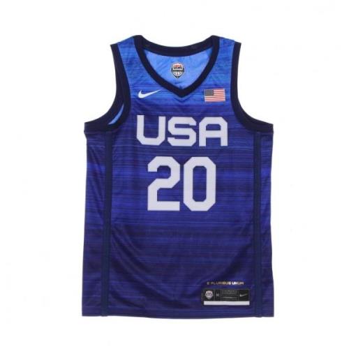 Nike Begränsad Road Team USA Baskettröja Blue, Herr
