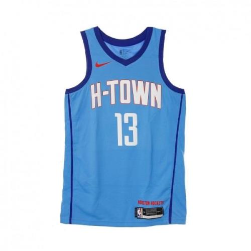 Nike NBA Swingman Jersey City Edition Harden Blue, Herr