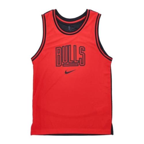 Nike NBA Courtside Grafisk Tank - University Red/Black Red, Herr