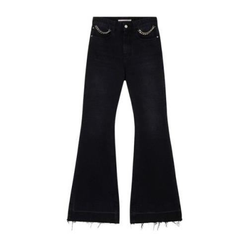 Stella McCartney Retro Flare Svarta Jeans Black, Dam