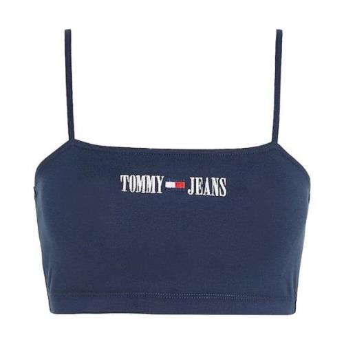Tommy Jeans Sleeveless Tops Blue, Dam