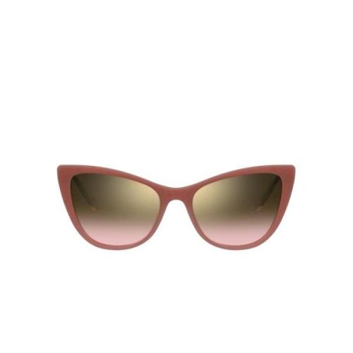 Love Moschino Cateye Solglasögon med Tegel Acetat och Gradientglas Pin...