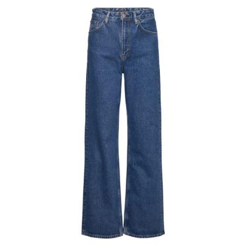 Nudie Jeans 90s Stone Denim Jeans Blue, Dam