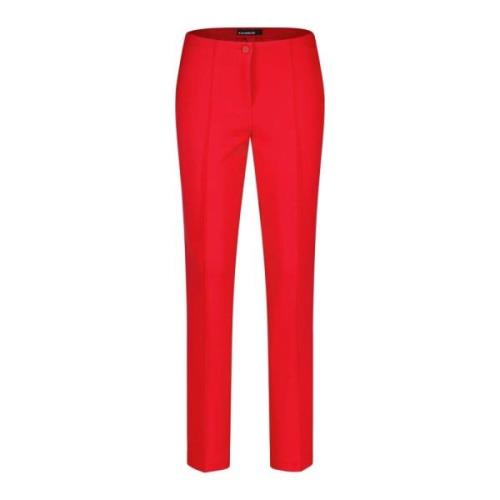 Cambio Slim-Fit Byxor Red, Dam