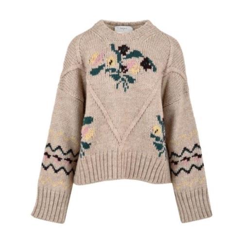 Beatrice .b Coquille Sweaters Brown, Dam