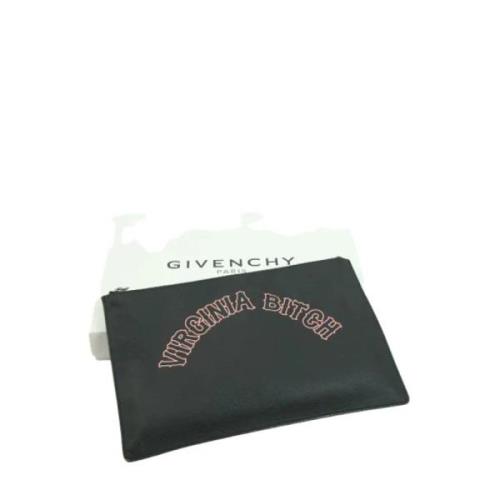 Givenchy Pre-owned Förägda läderplånböcker Black, Dam