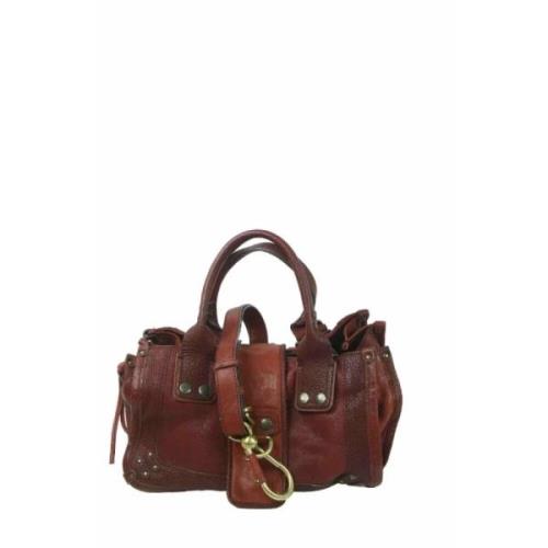 Chloé Pre-owned Pre-owned Läder handvskor Red, Dam