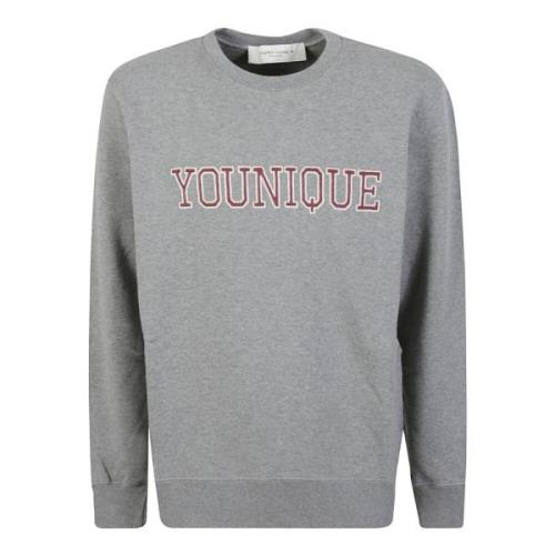 Golden Goose Younique Logo Sweatshirt Gray, Herr