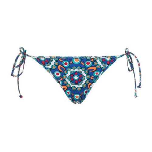 La DoubleJ Brasilianska String Bikini Bottoms Blue, Dam
