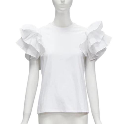 Alexander McQueen Pre-owned Pre-owned Bomull toppar White, Dam