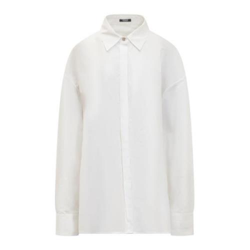 Versace Informell Skjorta för Män White, Dam