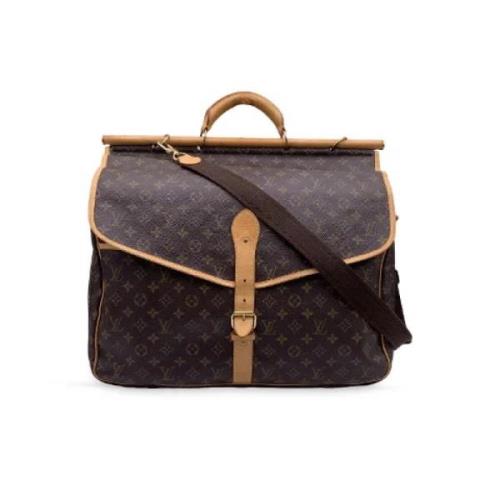 Louis Vuitton Vintage Pre-owned Canvas resvskor Brown, Dam