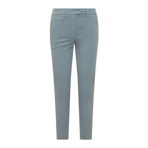 Dondup Slim-fit Trousers Blue, Dam