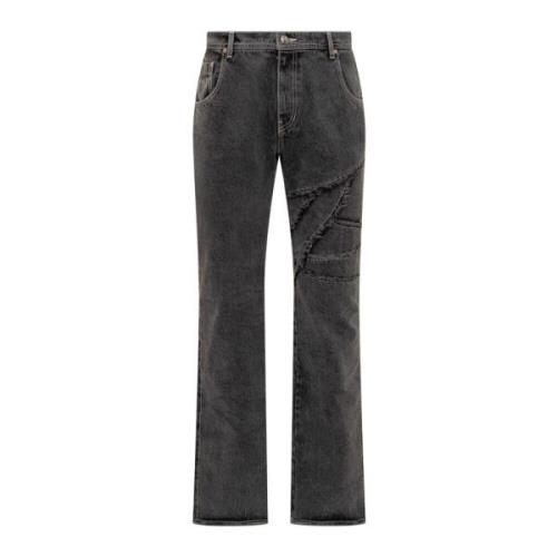 Andersson Bell Straight Jeans Black, Herr