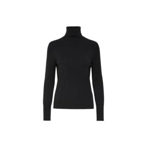 Only Venice Life Roll Pullover Black, Dam