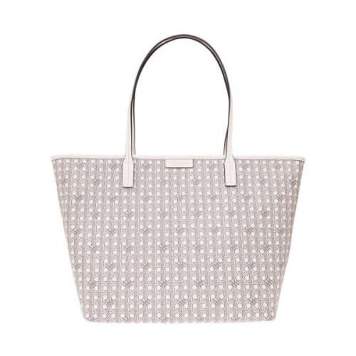 Tory Burch ‘Basketweave’ shopper väska Beige, Dam