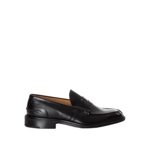 Tricker's James Penny Loafers Black, Herr