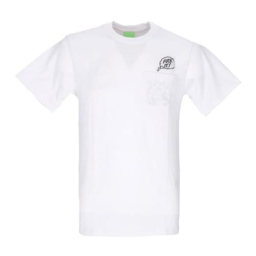 HUF T-Shirts White, Herr