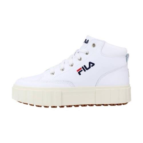 Fila Sandblast Mid Dam Sneakers White, Dam