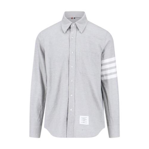 Thom Browne Casual Shirts Gray, Herr