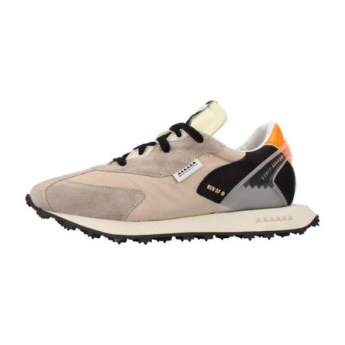 RUN OF Iberica M Genesis Sneakers Brown, Herr