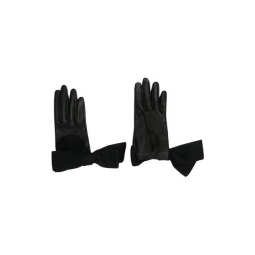Louis Vuitton Vintage Pre-owned Läder handskar Black, Dam