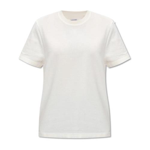 Bottega Veneta Bomull T-shirt White, Dam