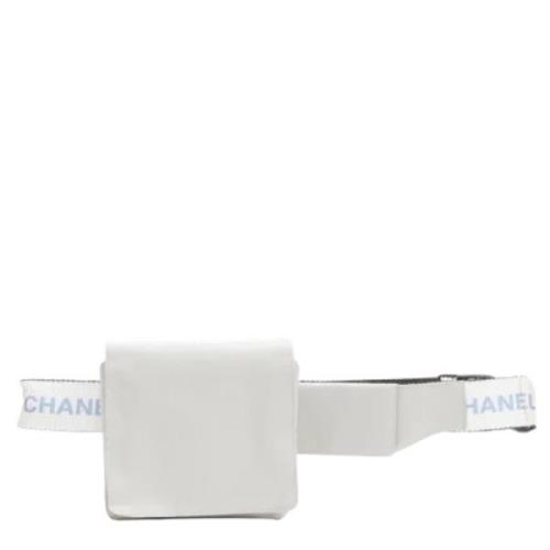 Chanel Vintage Pre-owned Nylon chanel-vskor Gray, Dam