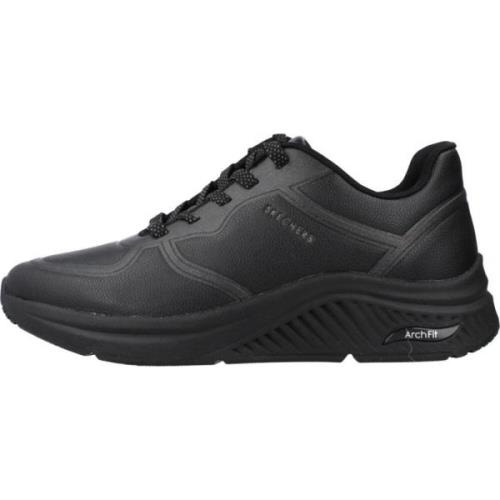 Skechers Beqväm Arch Fit Sneakers Black, Dam