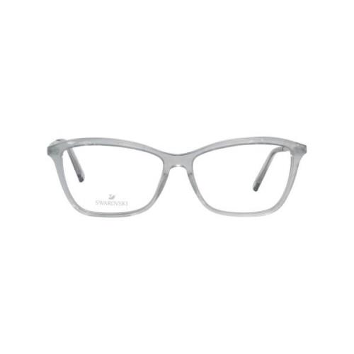 Swarovski Grå Plastiska Optiska Glasögon för Kvinnor Gray, Dam