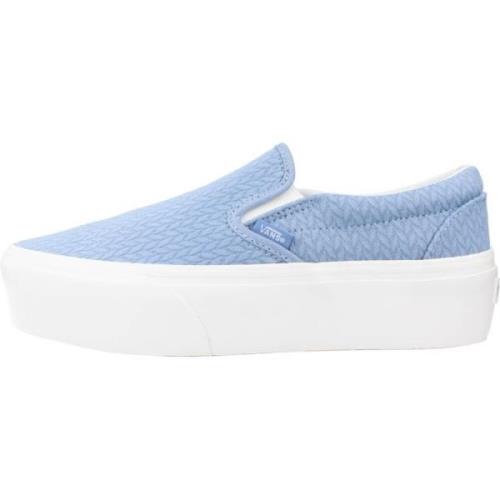 Vans Klassiska Damsneakers Blue, Dam