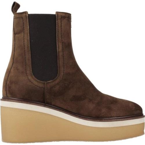 Alpe Chelsea Boots Brown, Dam
